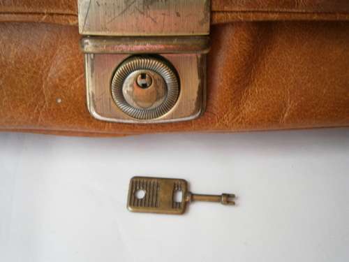 Genuine Leather  Shoulder Laptop bag