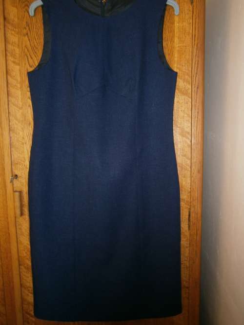 Navy Blue Wool dress
