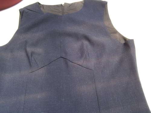 Navy Blue Wool dress