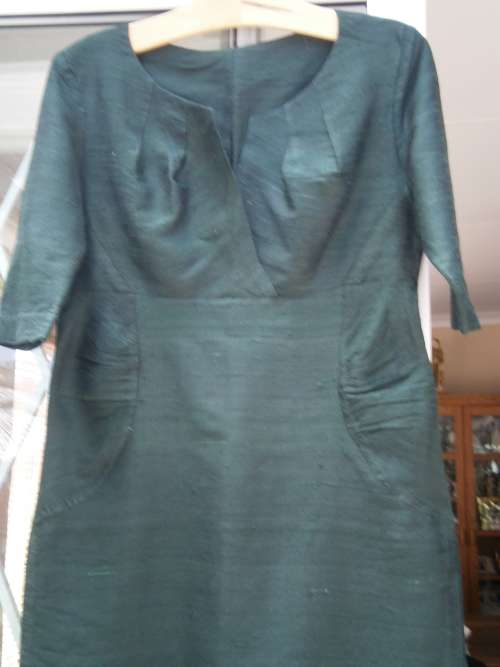 Row silk  dress, 3/4 sleeve