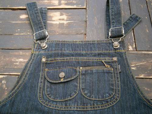 Denim maxi dress/ sundress. New