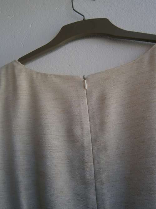 2 pieces Cream Colour Suit: Dress and Jacket. New.