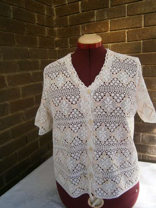 Guipure Jacket / Blouse