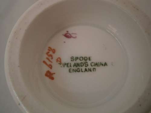 Handpainted Spode England Cup