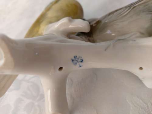 German  Volkstedt  - Pair of Birds #2