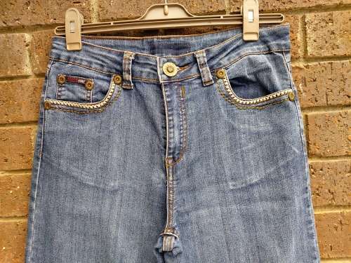 Jeans with embroideries