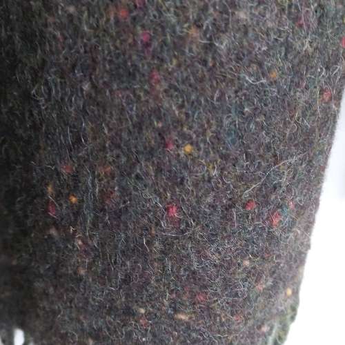 Italian Pure Lambswool Tweed Poncho/Wrap
