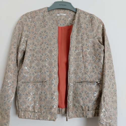 Brocade Bomber  by Promod