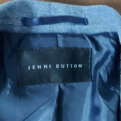 `Jenni Button`  Jacket.100% Linen