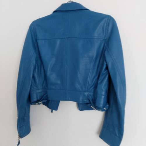 Genuine Leather Italian Lux Designer`s `Blumarine` Jacket