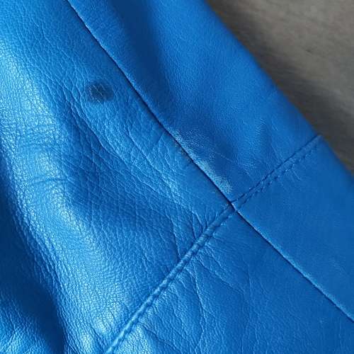 Genuine Leather Italian Lux Designer`s `Blumarine` Jacket