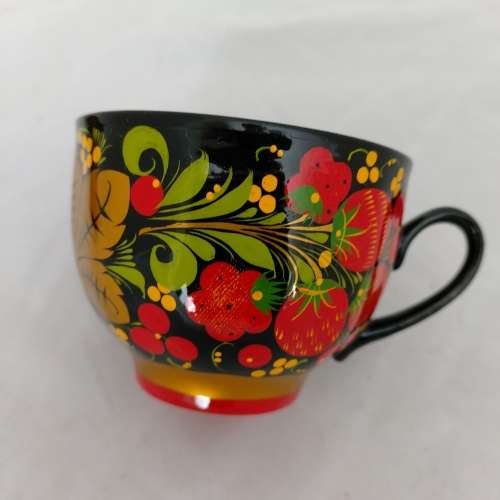 Hand painted Cup and Saucer