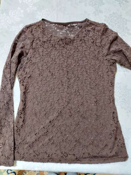 Lace Long-sleeved  Top