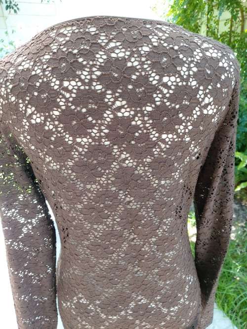 Lace Long-sleeved  Top