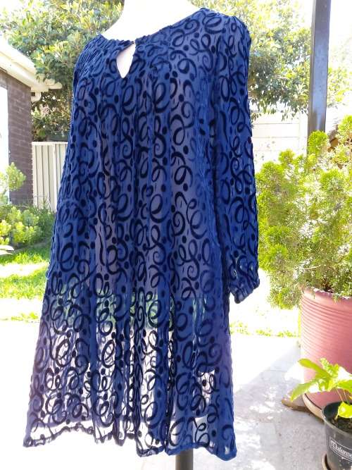 Silk Velvet Dress