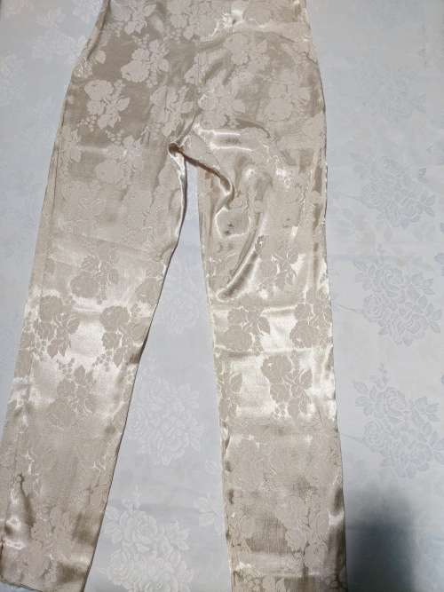 Jacquard fabric Pants by Wallis
