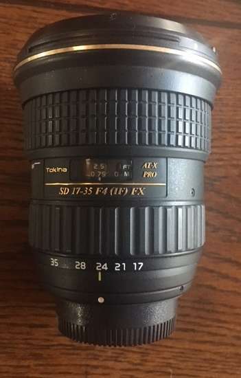 Tokina 17-35mm f/4 AT-X Pro FX Lens Nikon fit