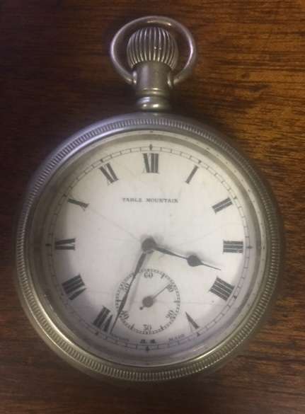 Table Mountain pocket watch