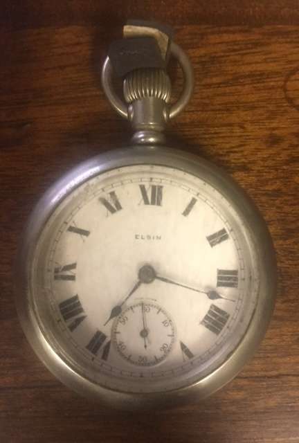 Big Elgin pocket watch