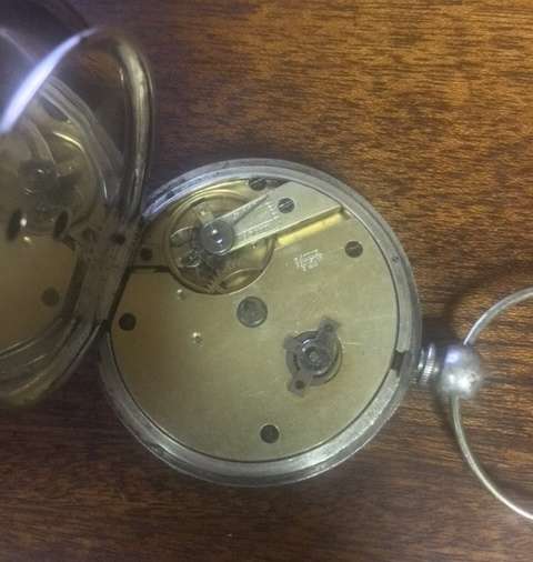 Pocket watch with beautiful dial
