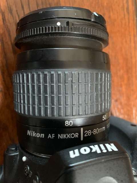 Nikon D5100 with 28-80 Nikon lens
