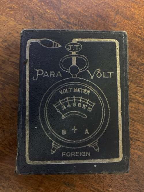 Vintage Volt meter (Para Volt)