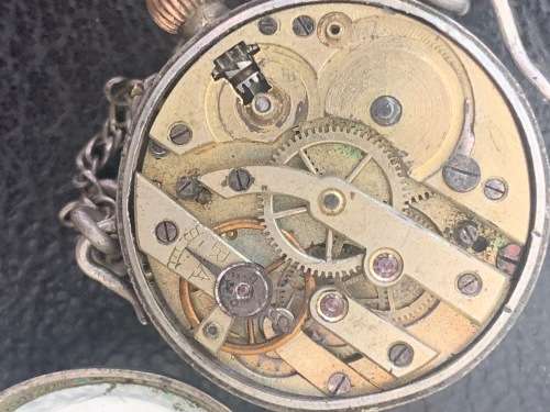 Globe shaped pocket watch