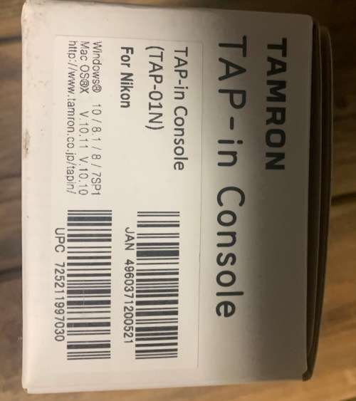 Tamron tap-in console