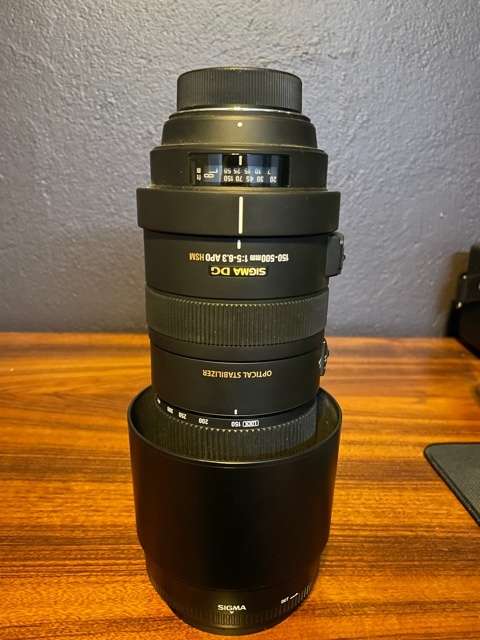 Sigma DG 150-500 APO HSM Nikon fit