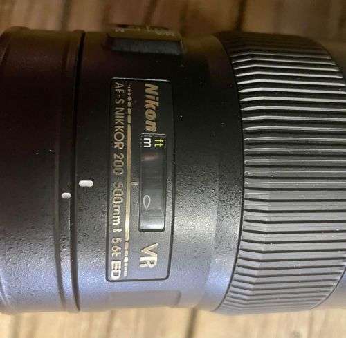 Nikon 200-500 f/5.6E AF-S ED VR Lens
