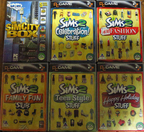PC Game: Sims 2 - 6 Games