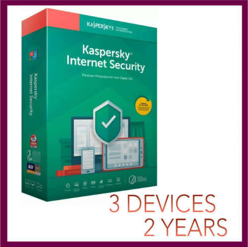 Kaspersky Internet Security Antivirus 2019 2020 | 3 PC Device 2 YEAR