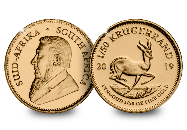 2019 Kruggerrand 1/50oz (22ct gold)