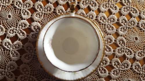 Royal Albert duo tea cups - Victoriana Rose