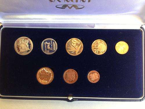 1993 SA Short Proof Coin Set - Low R1 Start