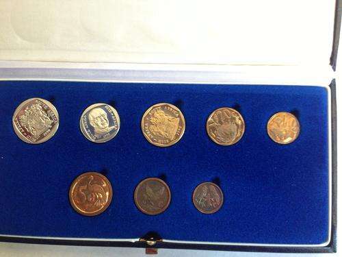 1990 SA Short Proof Coin Set (PW Botha R1) - Low Start