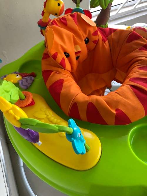 Fisher Price rainforest jumperoo (LIKE NEW)