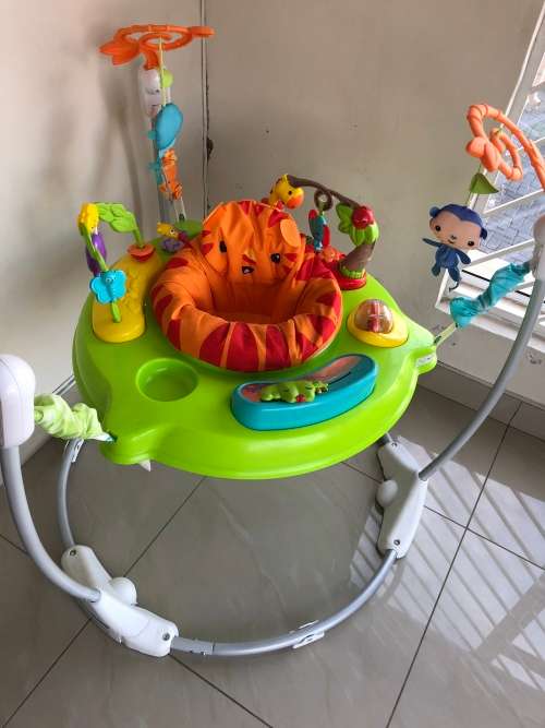 Fisher Price rainforest jumperoo (LIKE NEW)