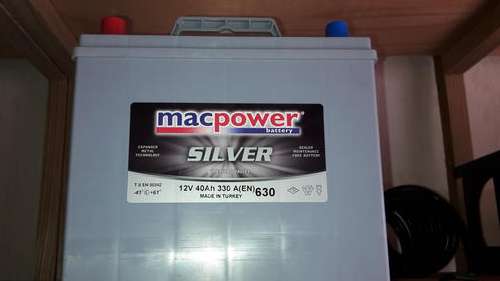 "macsilver" 630 40amp deep cycle battery. (free shipping)