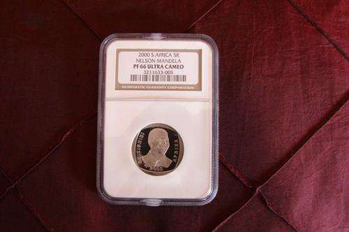 Rare Mandela 2000 R5, PF66 !!!