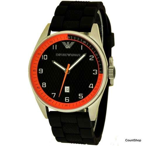 Emporio Armani Men's Sport Silicon Strap AR5876 | NEW