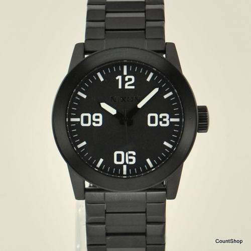Nixon Private SS Series A276 All Black | 35 - 41mm | NEW