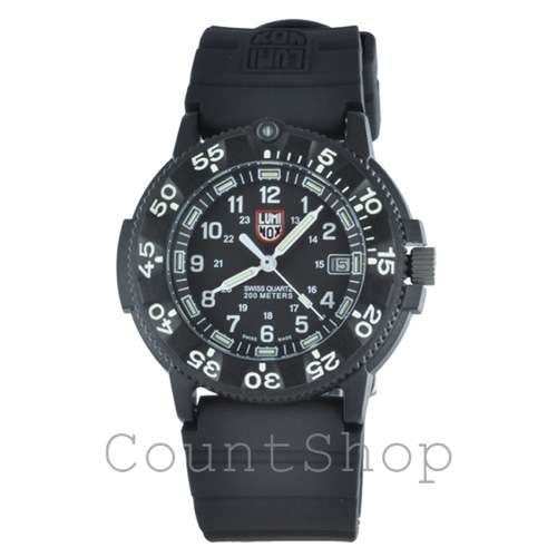 Luminox  Men's Original Navy SEAL 3001 Black Diver Watch | 43mm | NEW