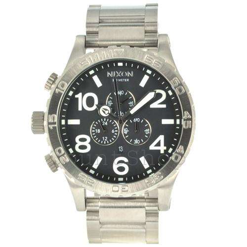 Nixon Men's 51-30 Chronograph A083 | Black 47-54mm | NEW