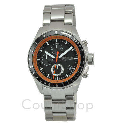 Fossil Men's Decker CH2673 Chronograph Black Dial | 100M |NEW