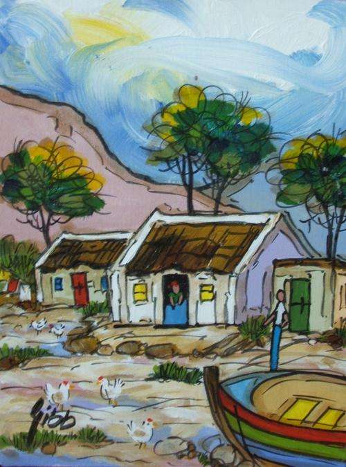 Original Gibb...on canvas.....300 x 400 mm