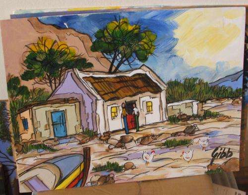 Brand new.....Gibb....oil on canvas.....300 x 400 mm