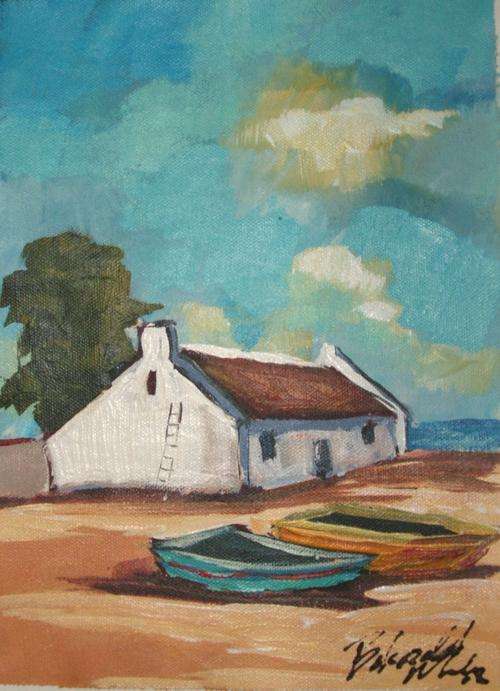 Brand new Beezela on canvas ....200 x 280 mm