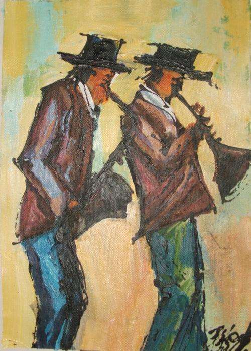 Brand new Bekezela on canvas 200 x 280 mm