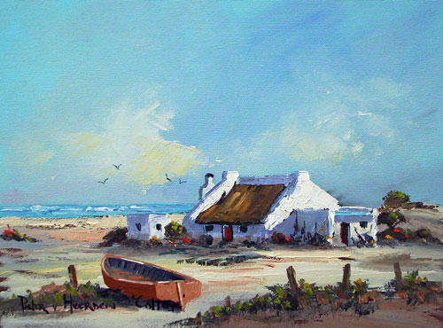 Stunning!!! Pieter van Heerden op sy beste!!! cottage 300 x 400 mm